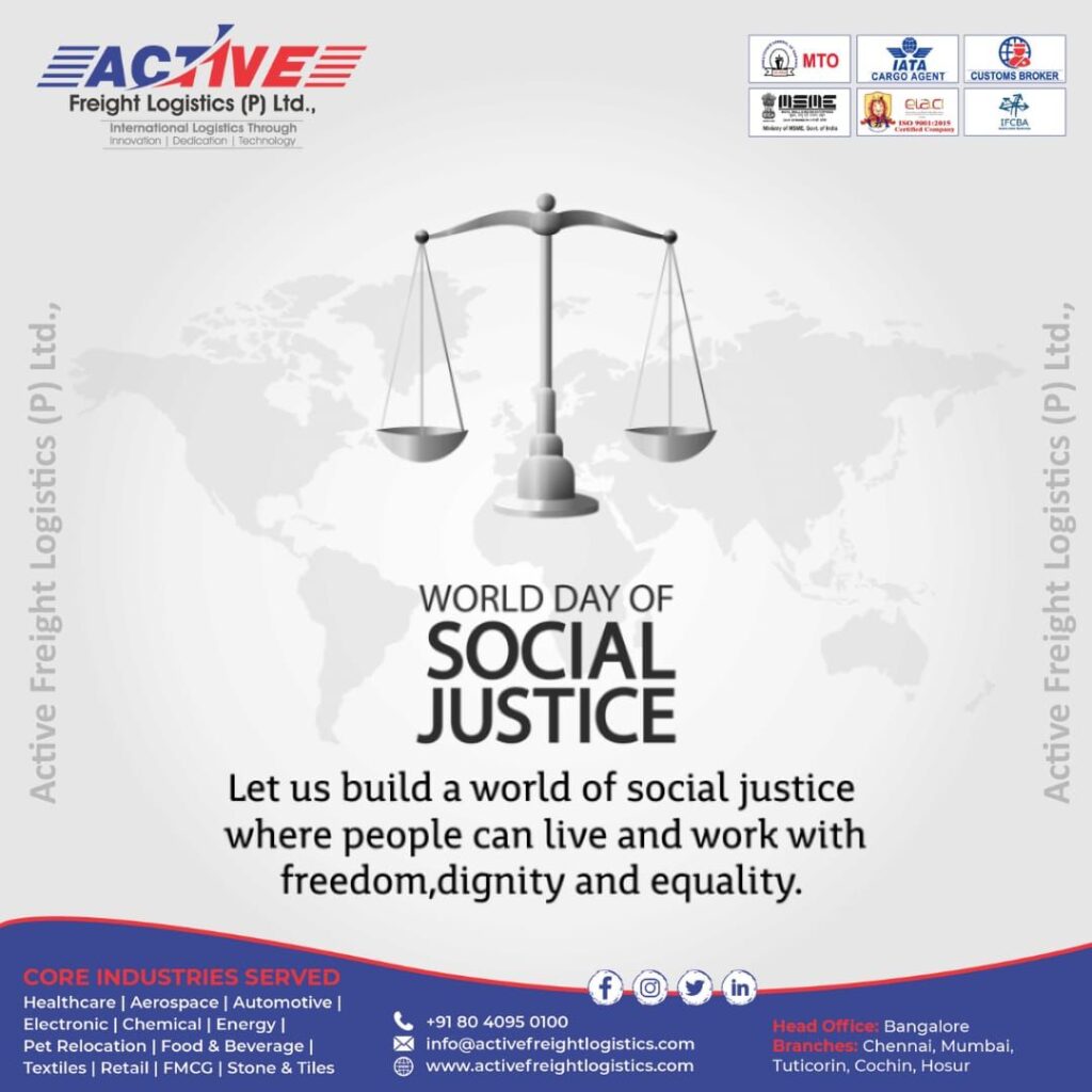 WORLD DAY OF SOCIAL JUSTICE