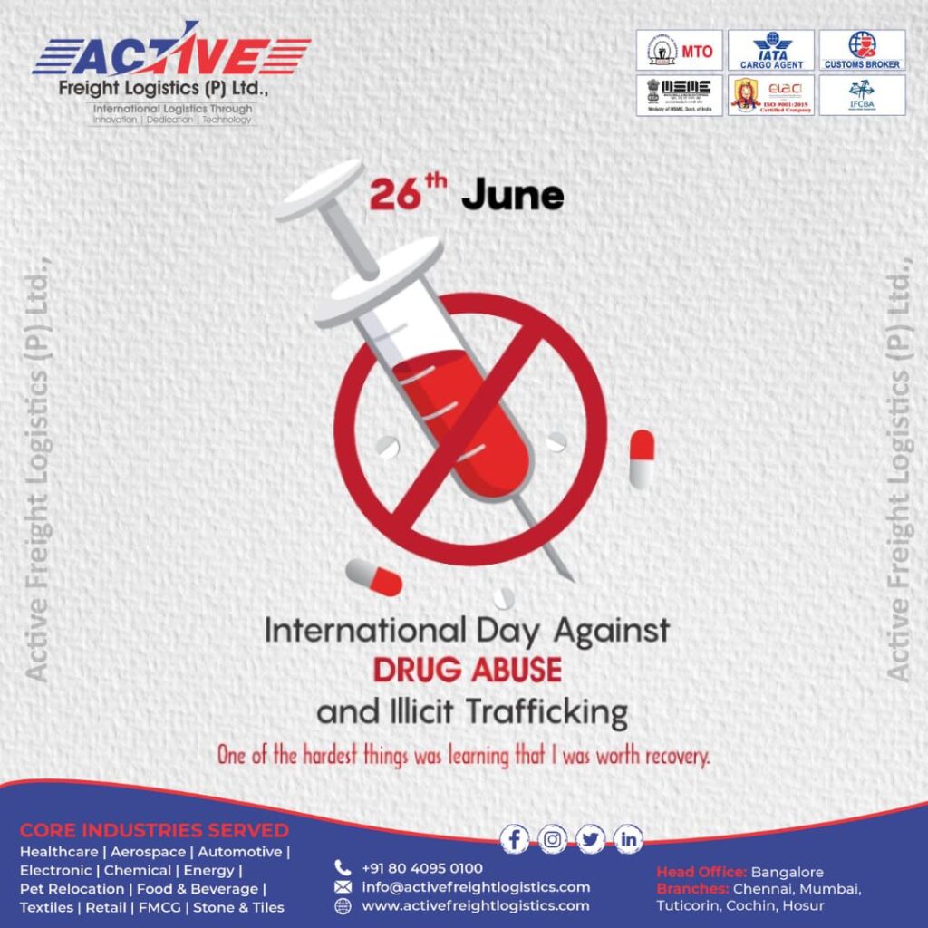 INTERNATIONAL DAY AGAINST DRUG ABUSE AND LLLICIT TRAFFICKING