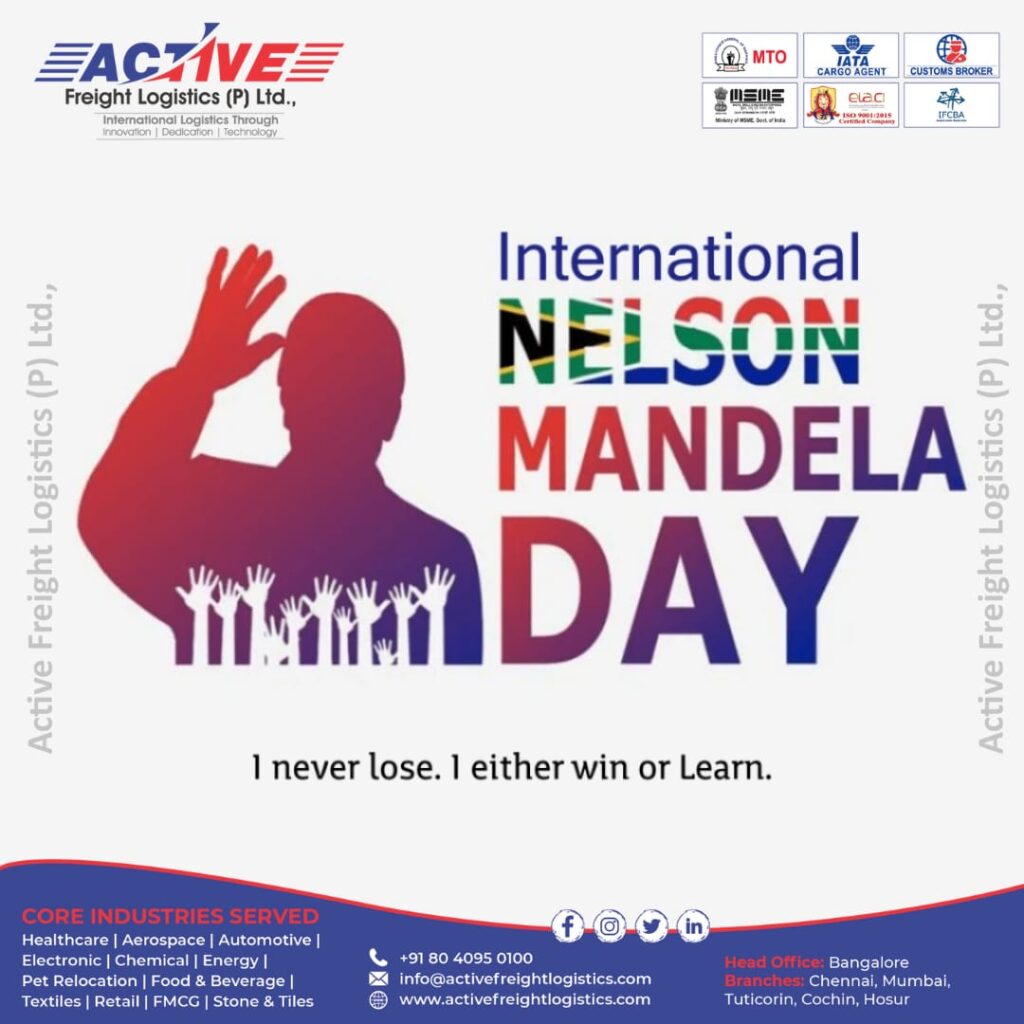 INTERNATIONAL NELSON MANDELA DAY