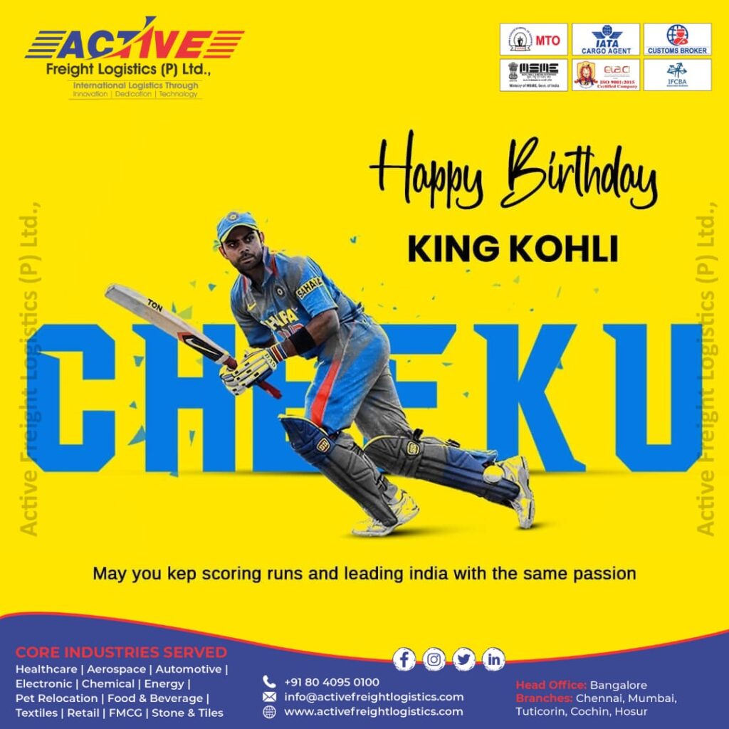 HAPPY BIRTHDAY KING KOHLI