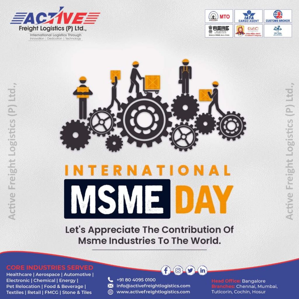 INTERNATIONAL MSME DAY