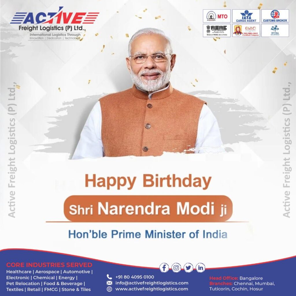 HAPPY BIRTHDAY SHRI NARENDRA MODI JI