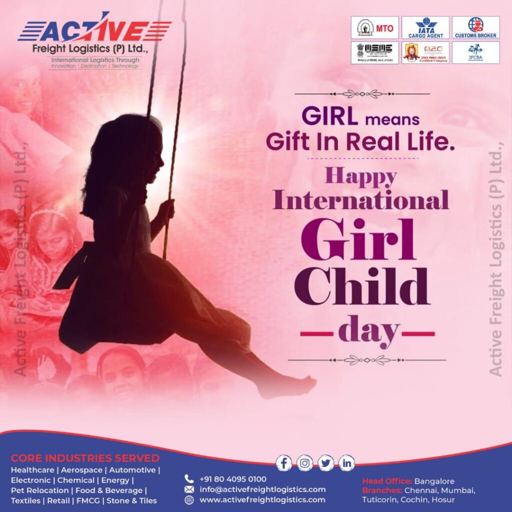 HAPPY INTERNATIONAL GIRL CHILD DAY